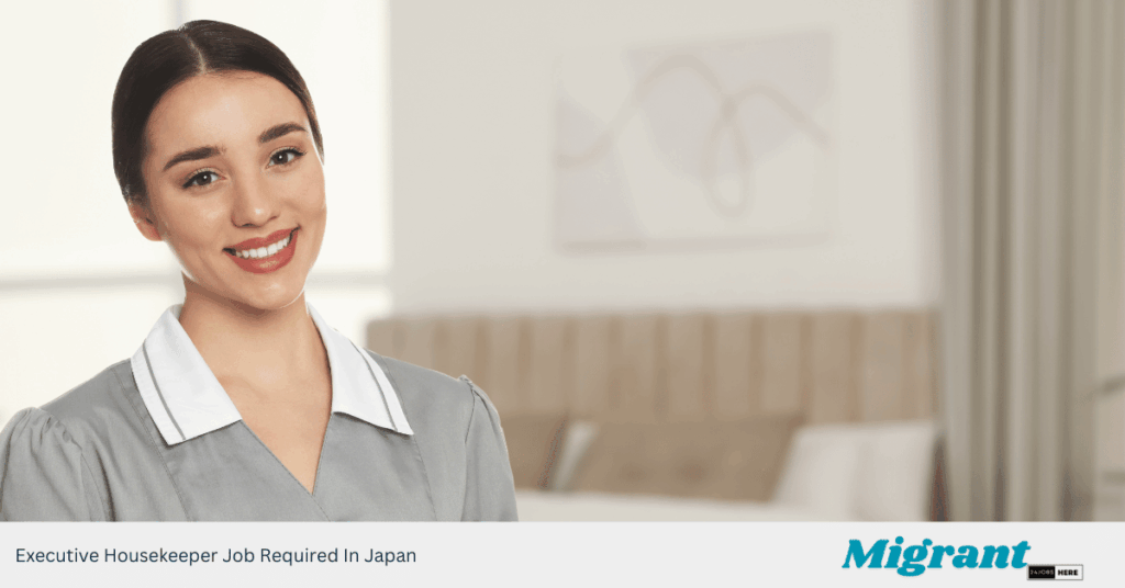 Executive Housekeeper Job Required In Japan