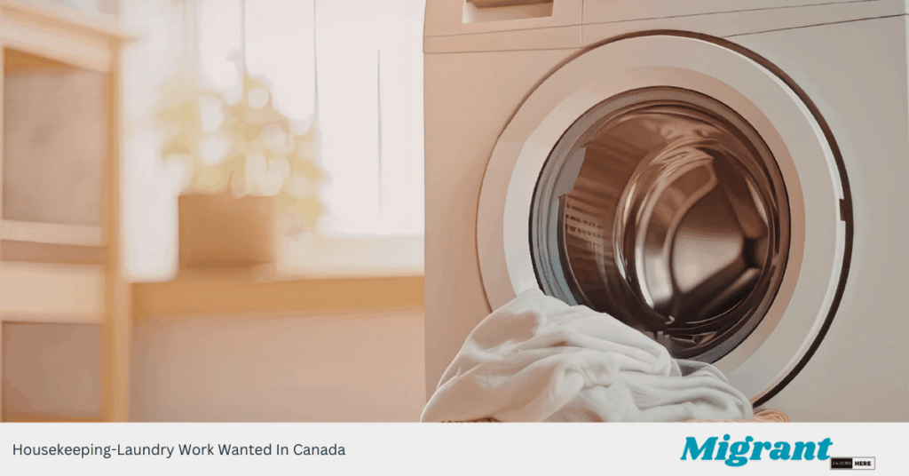 Housekeeping-Laundry Work Wanted In Canada