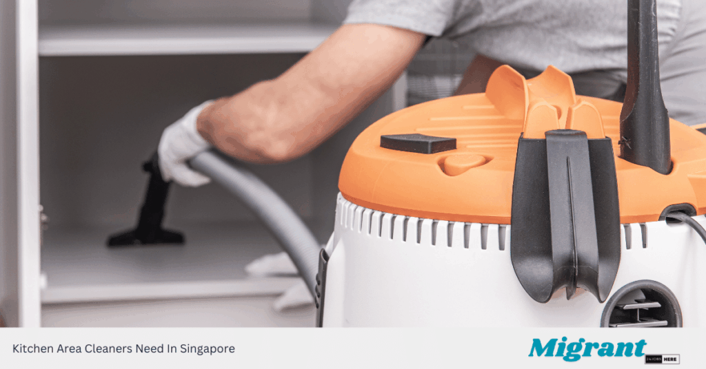 Kitchen Area Cleaners Need In Singapore