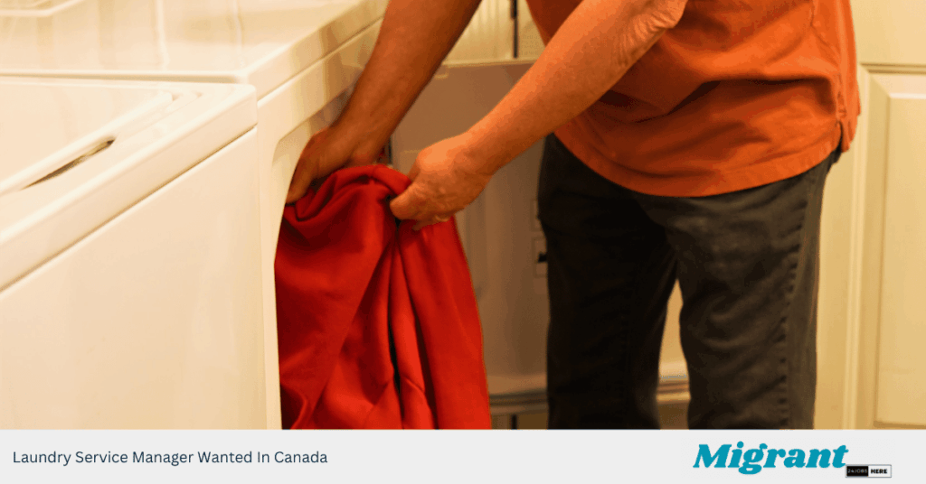 Laundry Service Manager Wanted In Canada