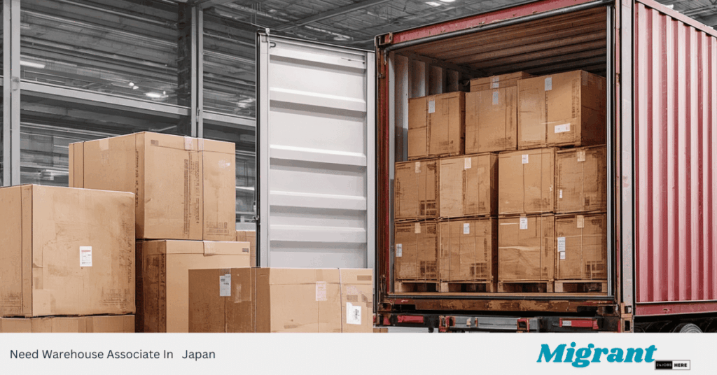 Need Warehouse Associate In Japan