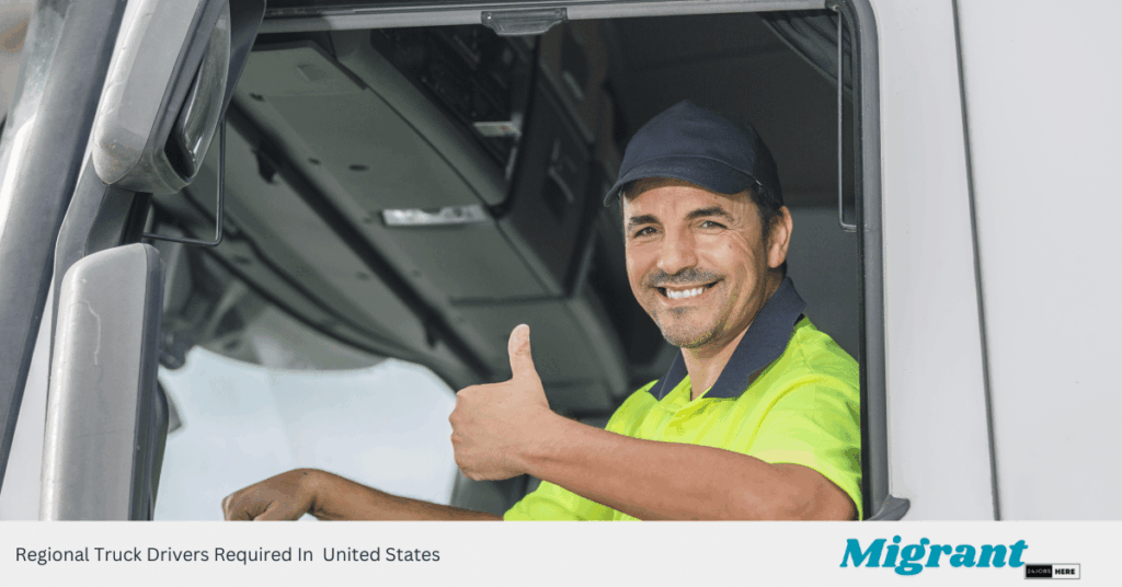 Regional Truck Drivers Required In United States