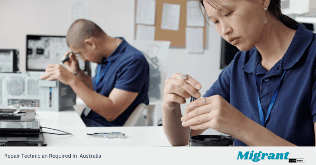 Repair Technician Required In Australia