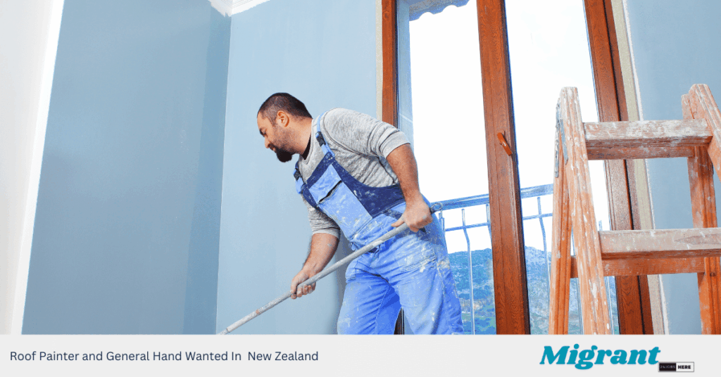 Roof Painter and General Hand Wanted In New Zealand