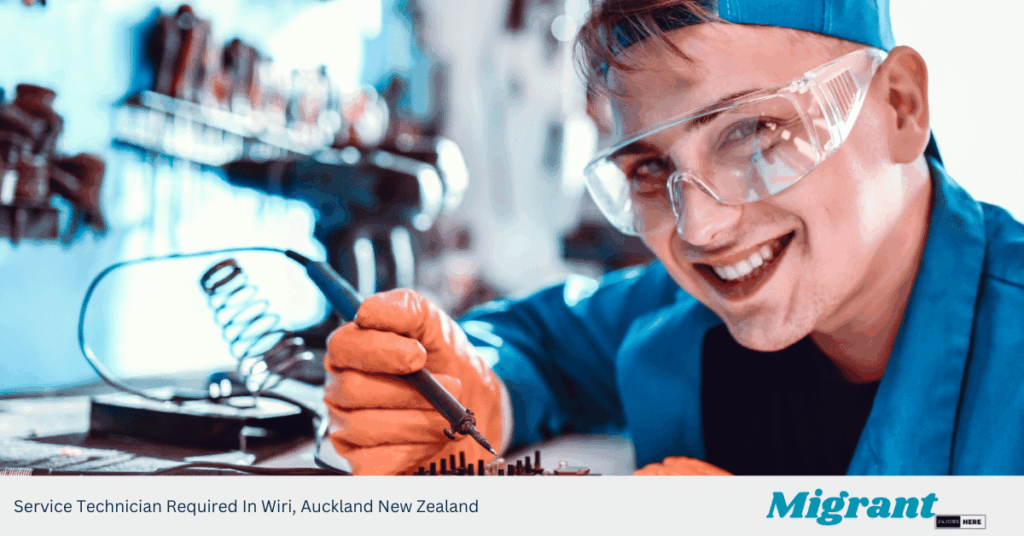 Service Technician Required In Wiri, Auckland New Zealand
