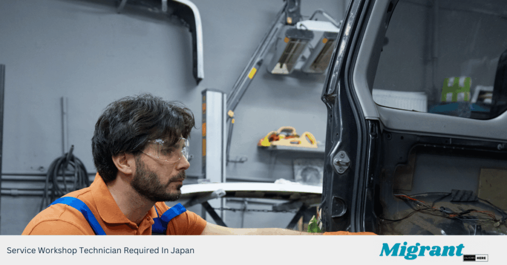 Service Workshop Technician Required In Japan