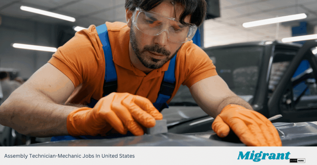 Assembly Technician-Mechanic Jobs In United States