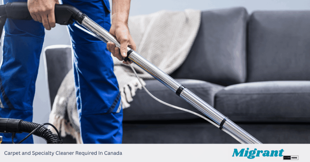 Carpet and Specialty Cleaner Required In Canada
