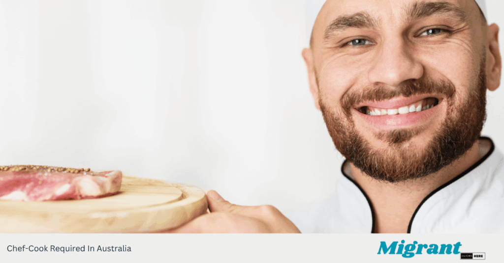 Chef-Cook Required In Australia