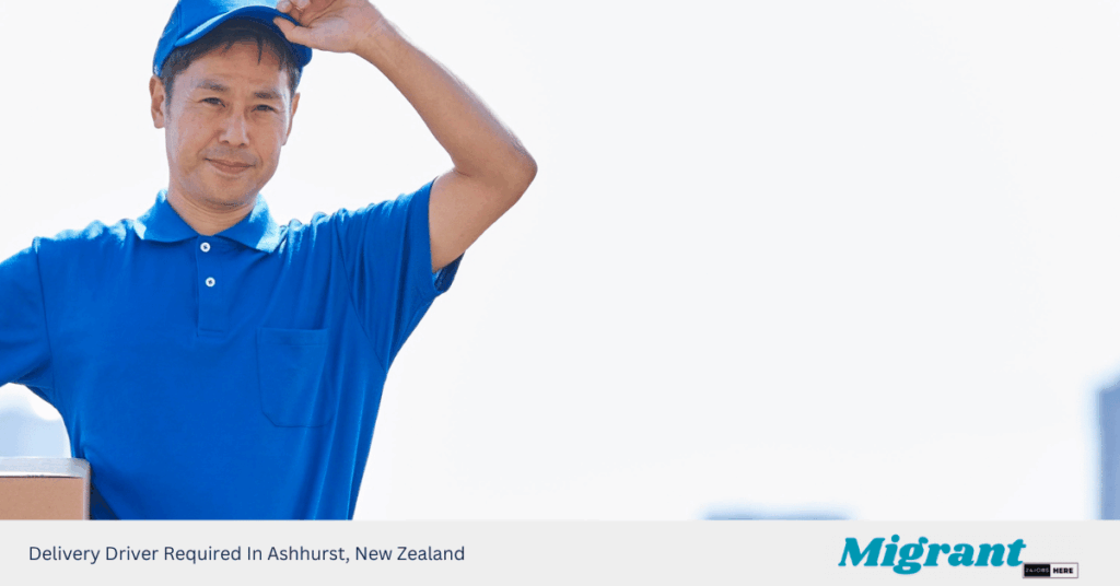 Delivery Driver Required In Ashhurst, New Zealand