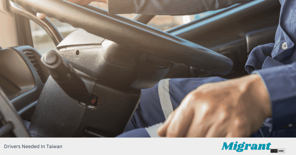 Drivers Needed In Taiwan