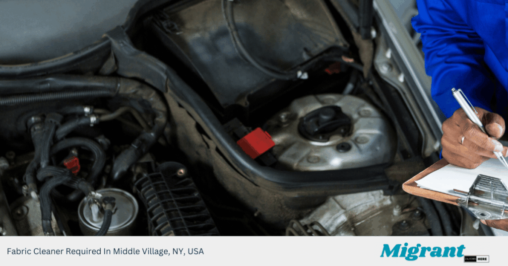 Fabric Cleaner Required In Middle Village, NY, USA