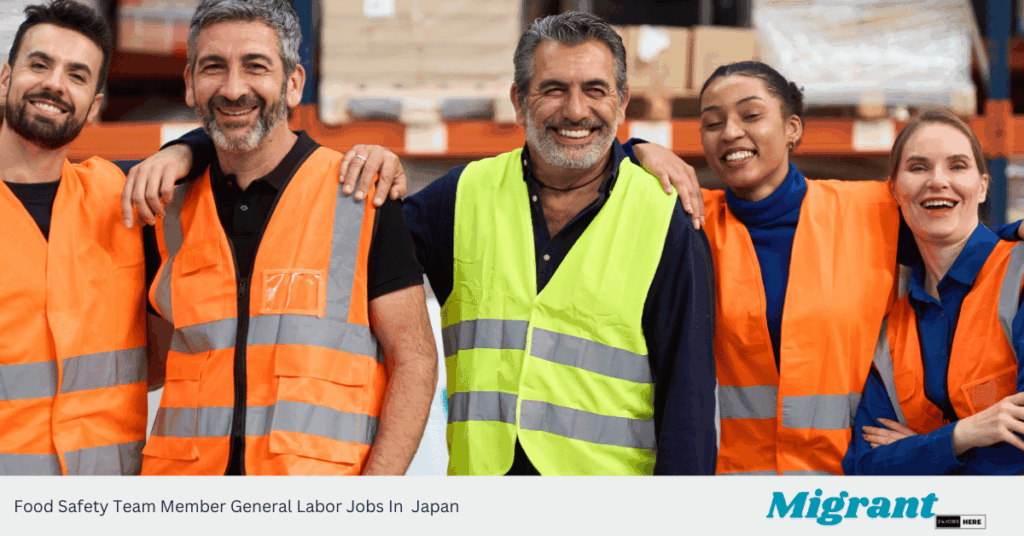 Food Safety Team Member General Labor Jobs In Japan