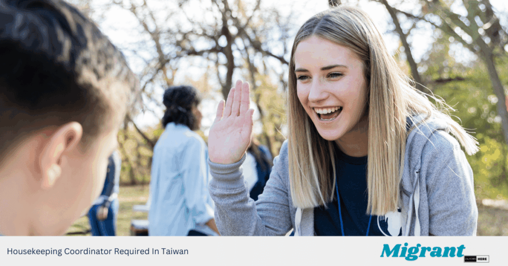 Housekeeping Coordinator Required In Taiwan