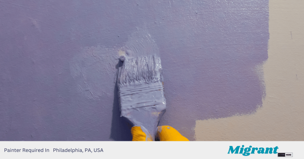 Painter Required In Philadelphia, PA, USA