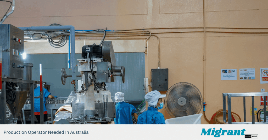 Production Operator Needed In Australia