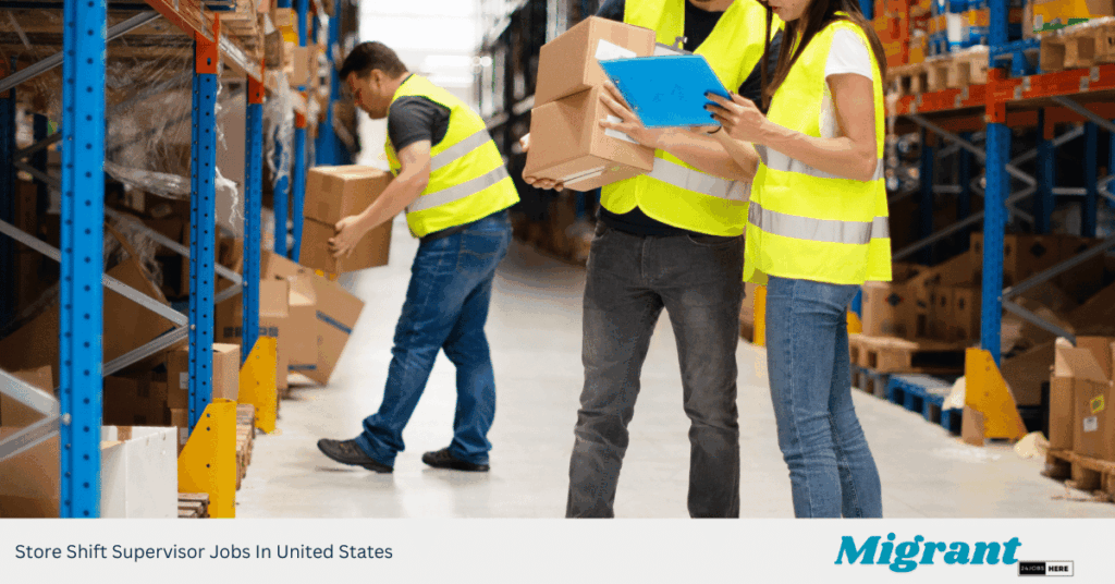 Store Shift Supervisor Jobs In United States