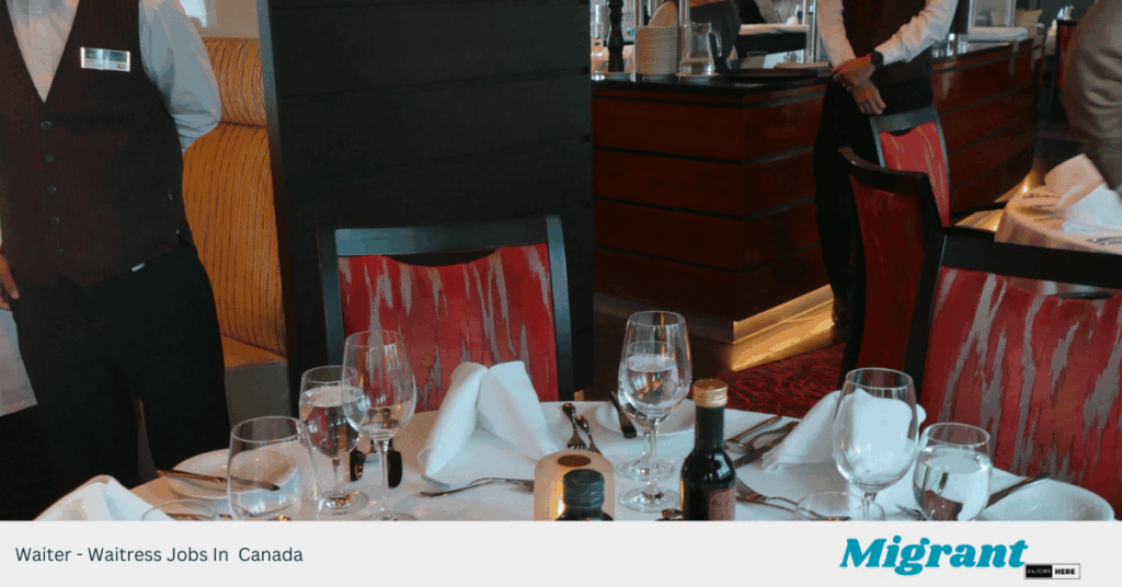 Waiter - Waitress Jobs In Canada