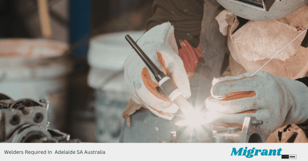 Welders Required In Adelaide SA Australia